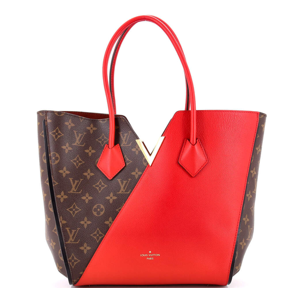 Louis Vuitton MM Kimono Handbag Monogram Canvas and Leather